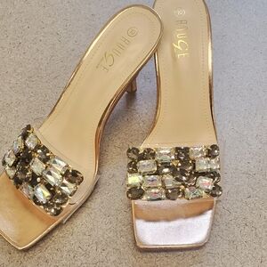 Rouge helium Sandals